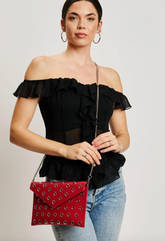 Ramona Clutch (red)